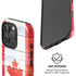 Canada Flag Light Wood iPhone 16 Pro Max Magsafe Impact Case